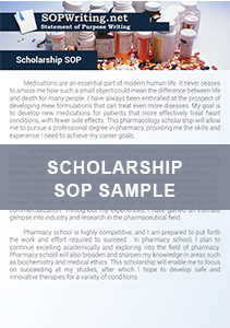 Scholarship Statement of Purpose Example